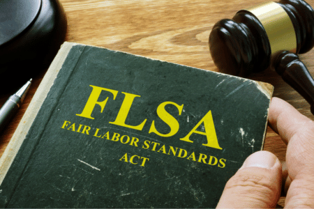 Book titled Fair Labor Standards Act