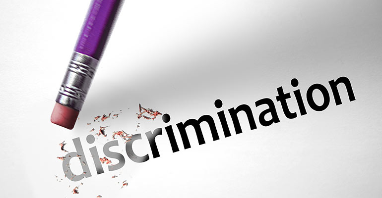 word discrimination being erased