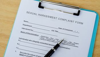 reporting sexual harassment in the workplace