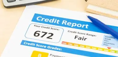 A credit report