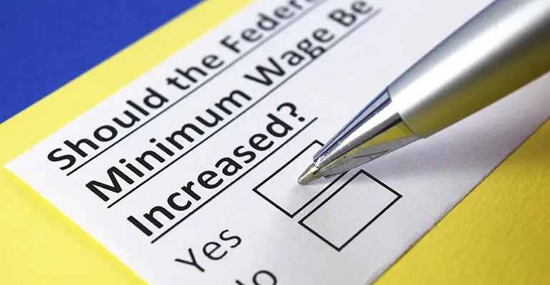 vote ballot to determine if florida minimum wage should increased
