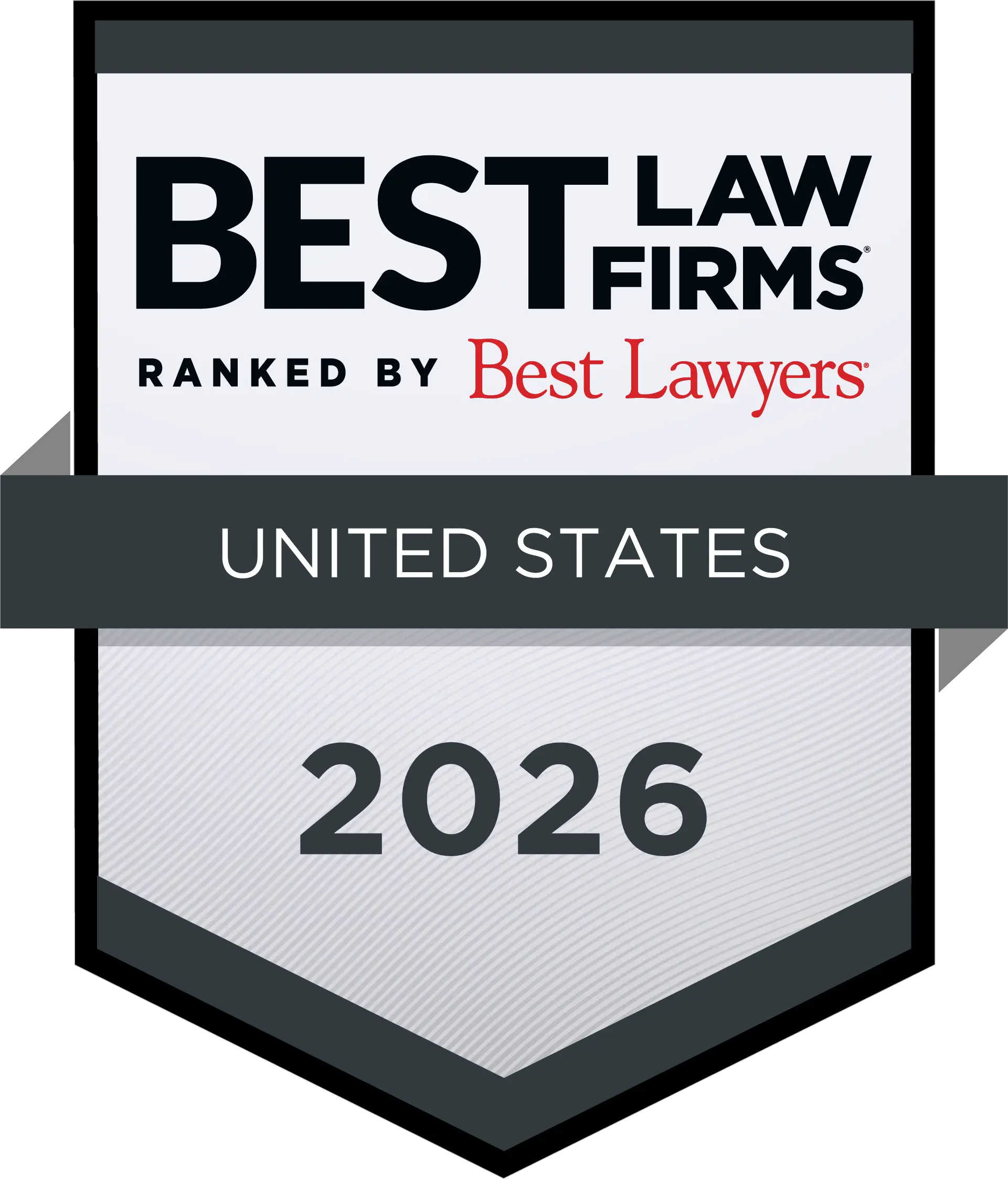 Best Lawfirm 2026 Badge by Best Lawyers