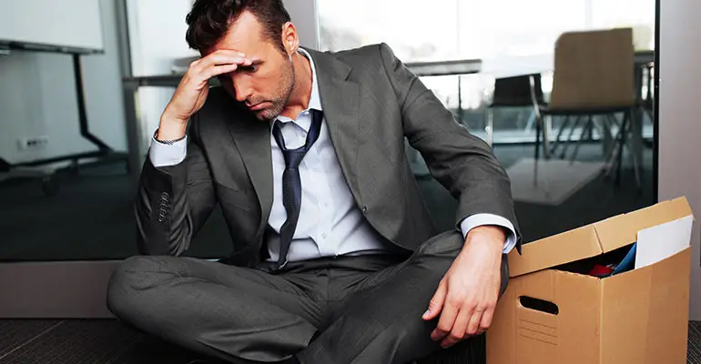 man upset after being Fired for Not Signing Non-Compete Agreement